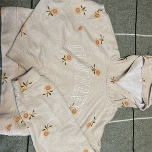 BAGGY Old Navy Sunflower Comfy/Soft Hoodie